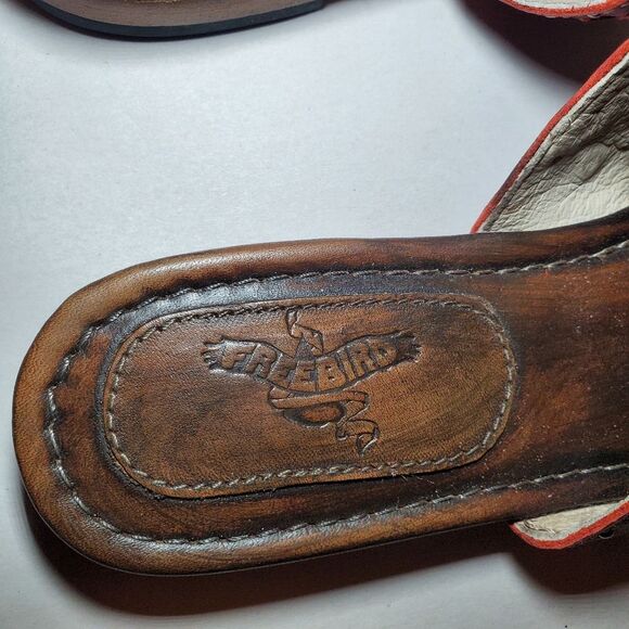 Freebird Red Shay Sandals Size 8 - Picture 6 of 11